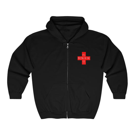 PTs Belong in the ED: Double Sided Zip Up